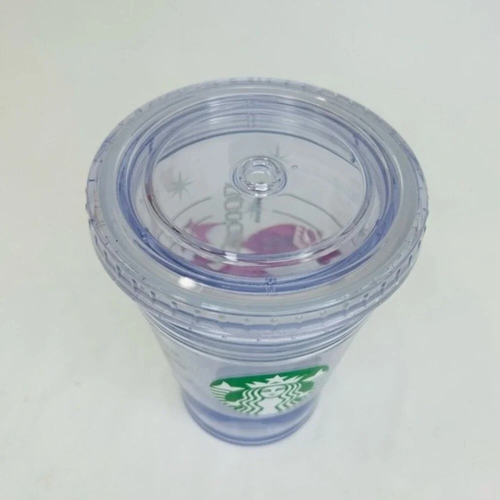 Starbucks 2012 12oz Holiday Tumbler Red Fox